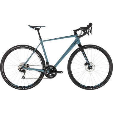 Bicicleta de Gravel CUBE NUROAD RACE Shimano 105 R7000 34/50 Azul 2019 0